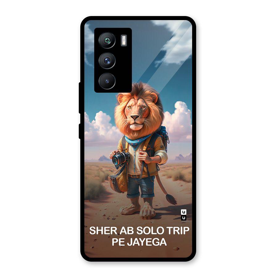 Sher Solo Trip Glass Back Case for Vivo iQOO 9 SE