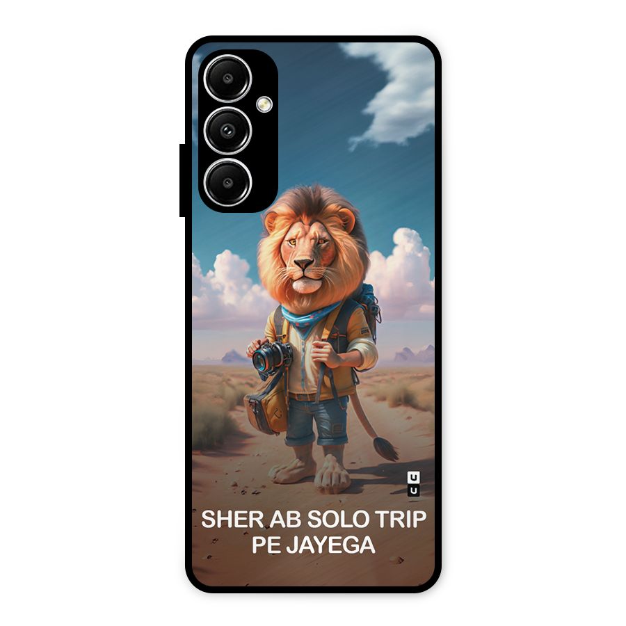 Sher Solo Trip Metal Back Case for Galaxy A05s