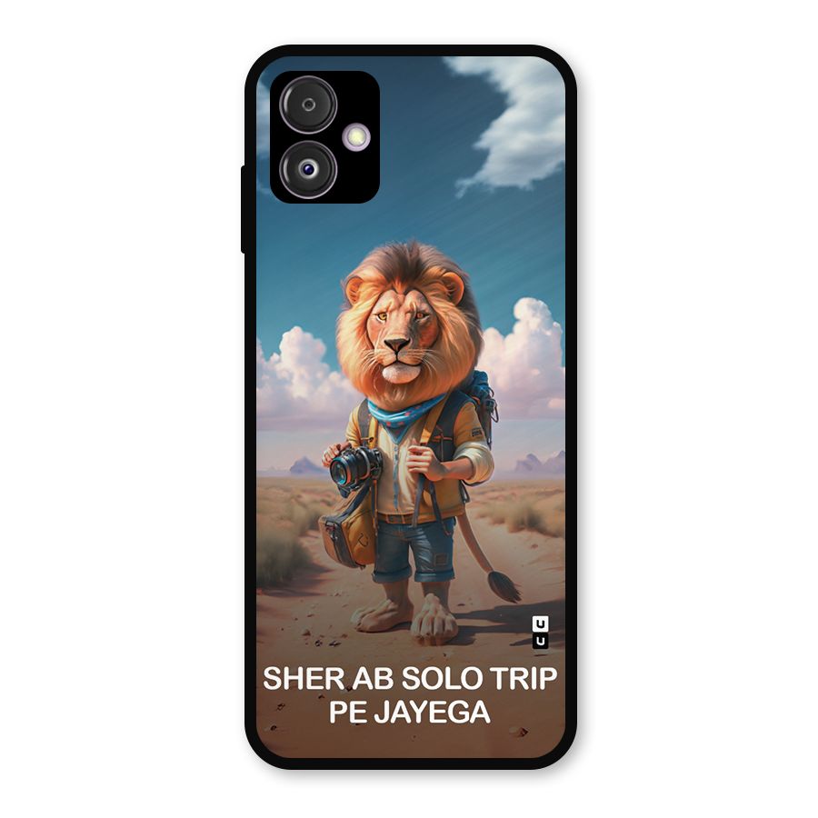 Sher Solo Trip Metal Back Case for Galaxy F14