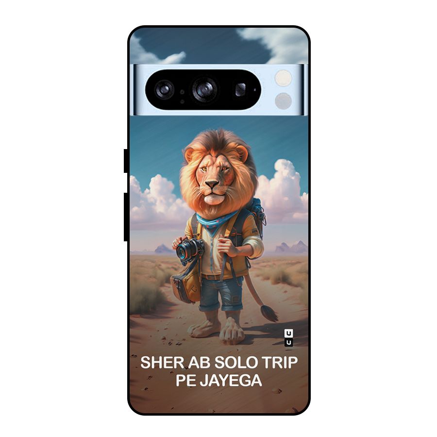 Sher Solo Trip Metal Back Case for Google Pixel 8 Pro