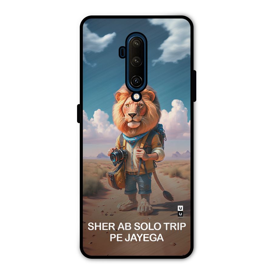 Sher Solo Trip Metal Back Case for OnePlus 7T Pro