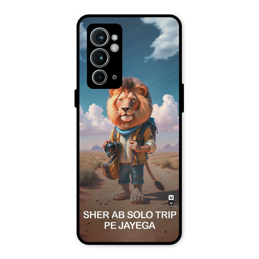Sher Solo Trip Metal Back Case for OnePlus 9RT 5G