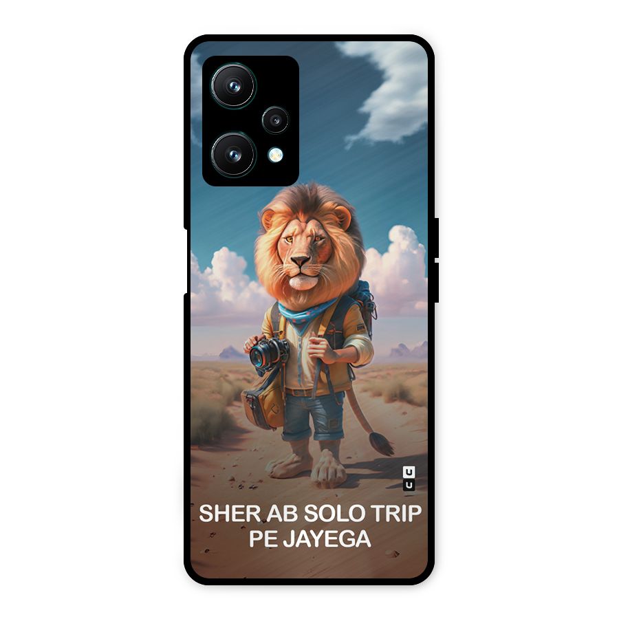 Sher Solo Trip Metal Back Case for Realme 9 Pro 5G