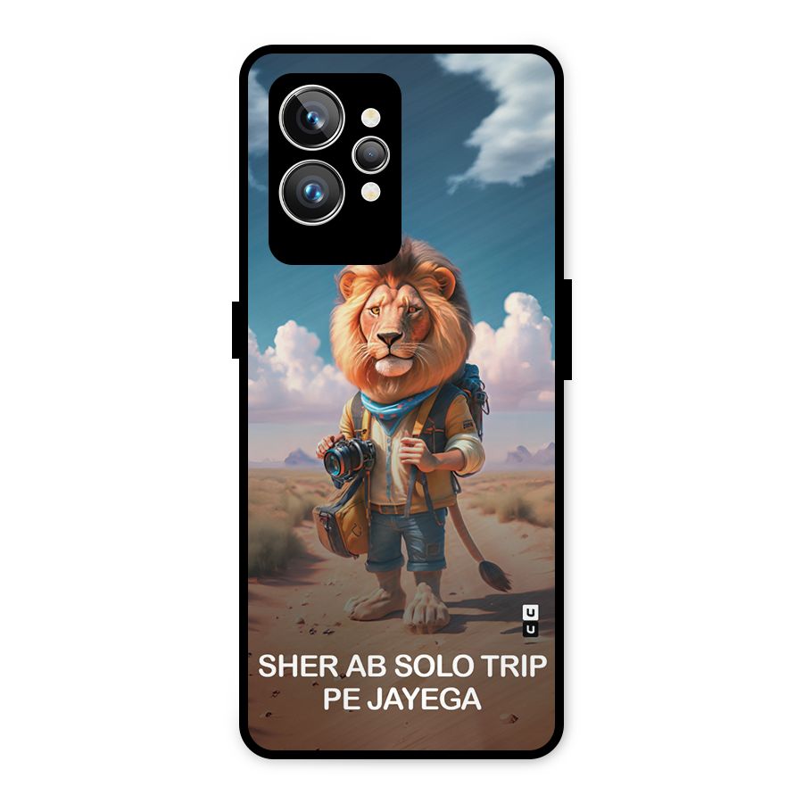 Sher Solo Trip Metal Back Case for Realme GT2 Pro