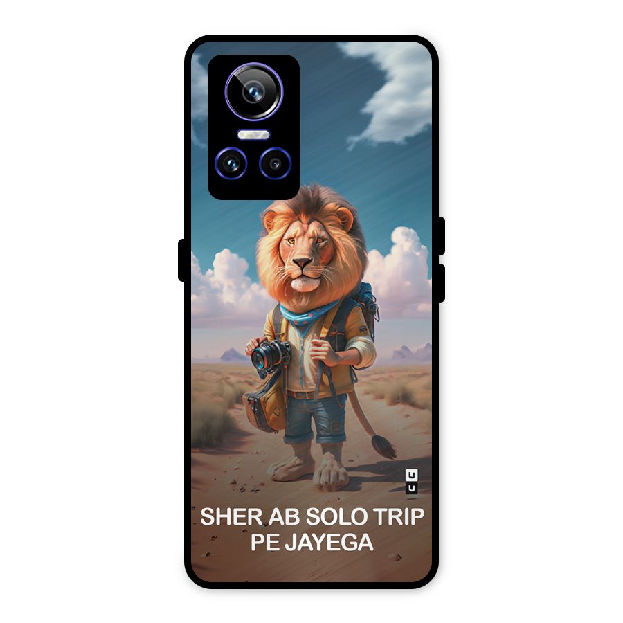Sher Solo Trip Metal Back Case for Realme GT Neo 3