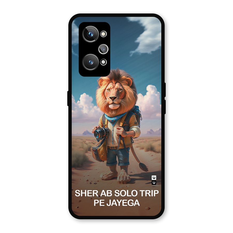 Sher Solo Trip Metal Back Case for Realme GT Neo 3T