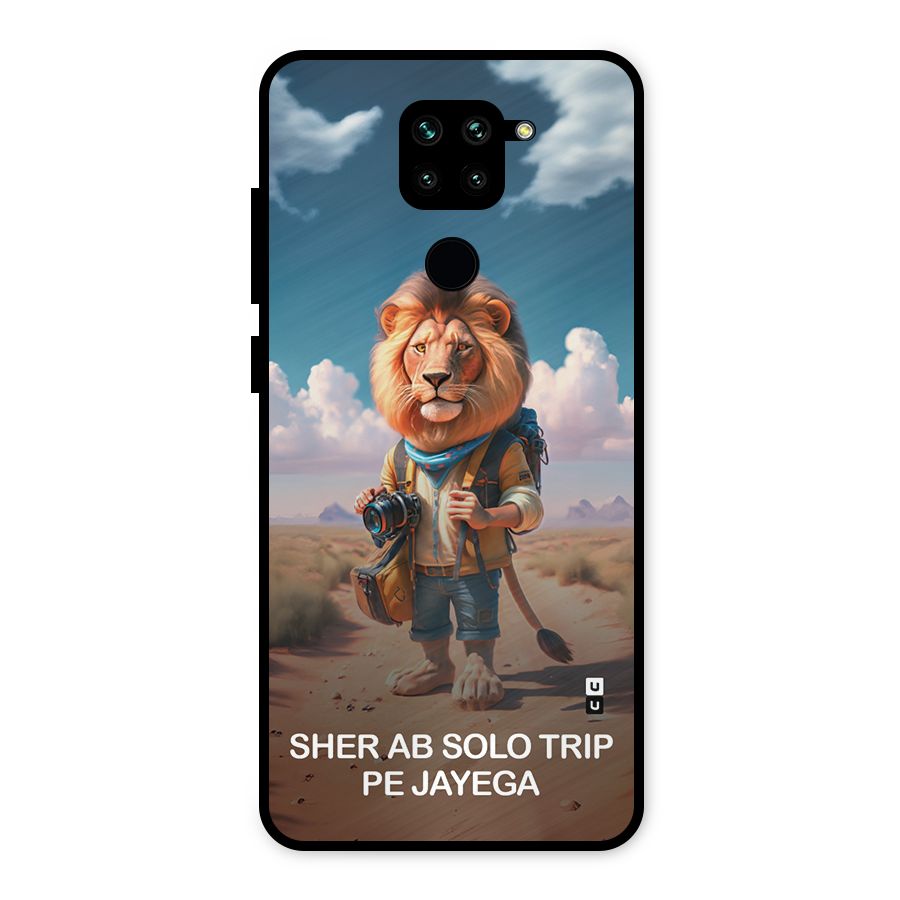 Sher Solo Trip Metal Back Case for Redmi Note 9