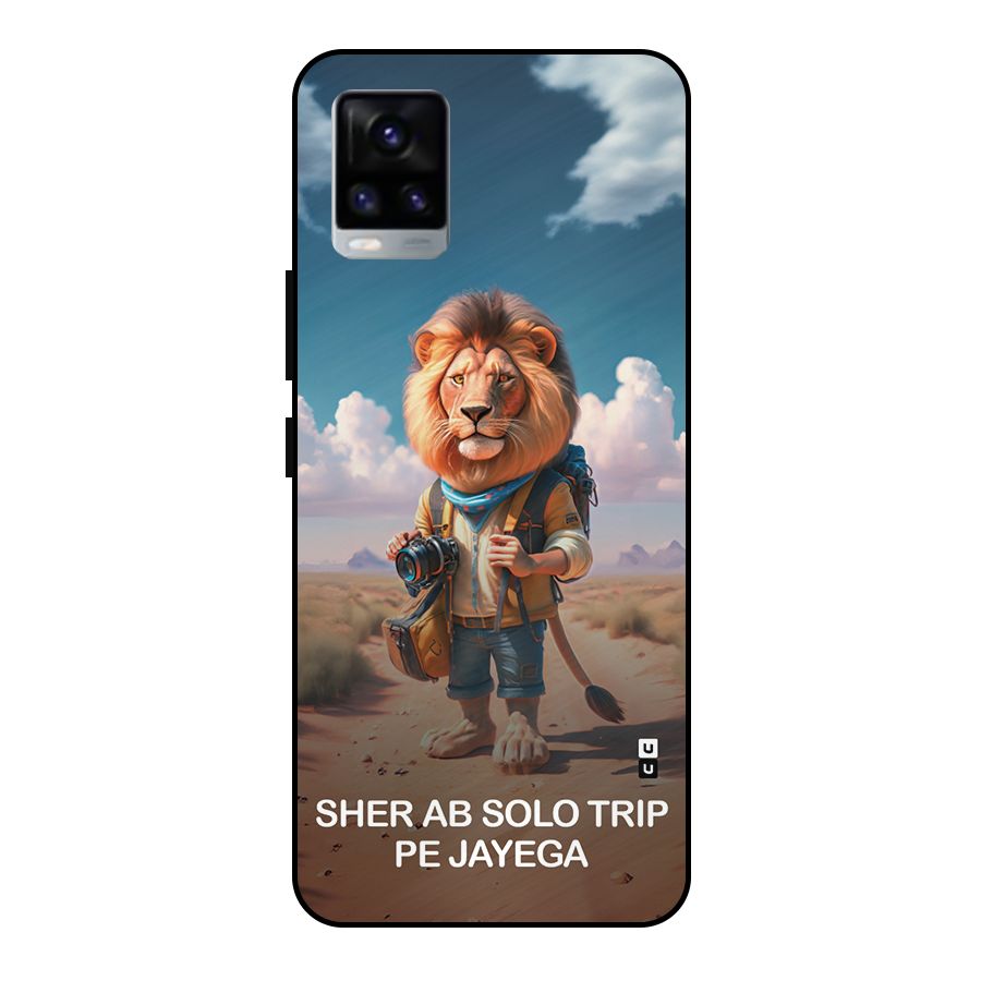 Sher Solo Trip Metal Back Case for Vivo V20
