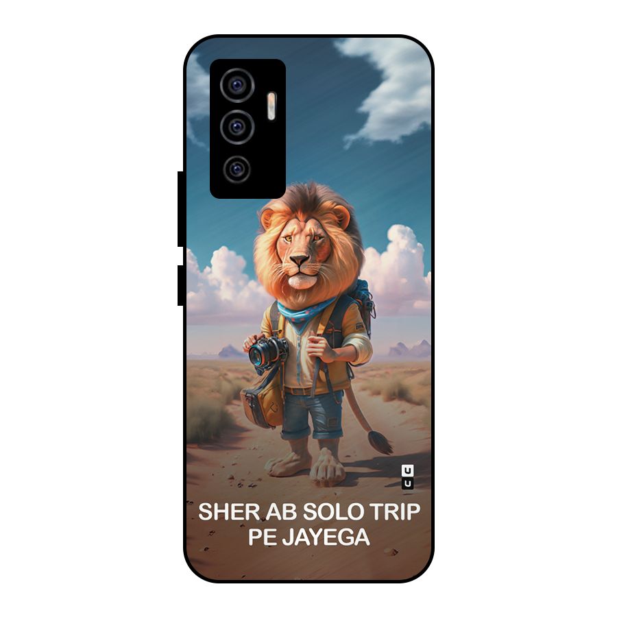 Sher Solo Trip Metal Back Case for Vivo V23e