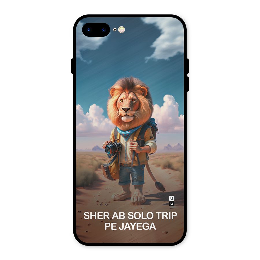 Sher Solo Trip Metal Back Case for iPhone 7 Plus
