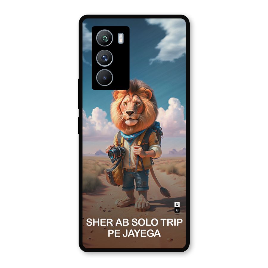 Sher Solo Trip Metal Back Case for iQOO 9 SE