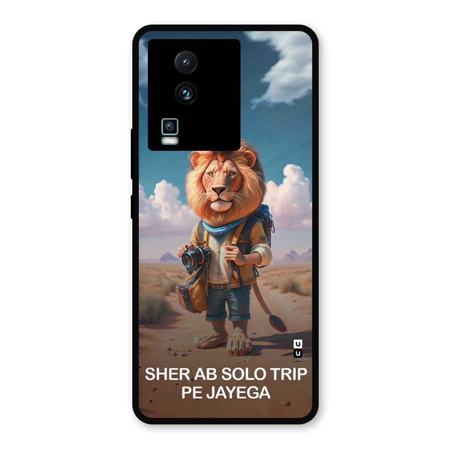 Sher Solo Trip Metal Back Case for iQOO Neo 7