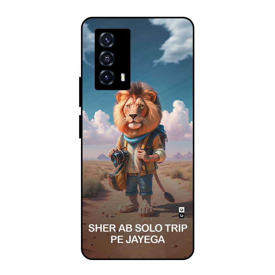 Sher Solo Trip Metal Back Case for iQOO Z5