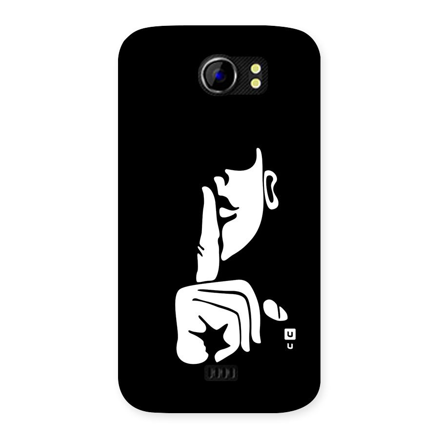 Shhh Art Back Case for Canvas 2 A110