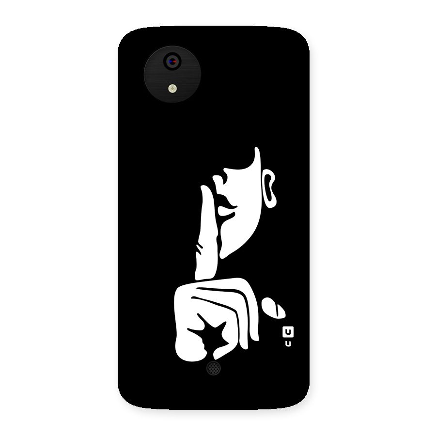 Shhh Art Back Case for Canvas A1  AQ4501