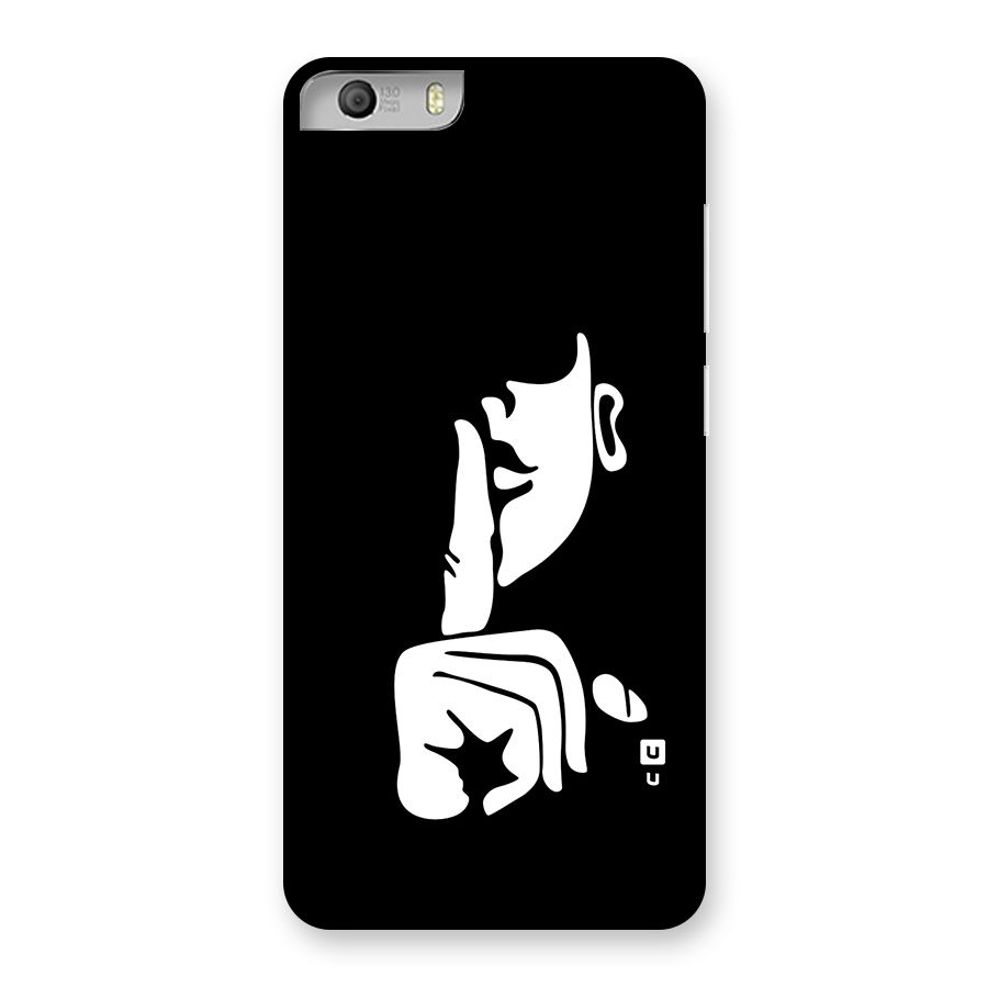 Shhh Art Back Case for Canvas Knight 2
