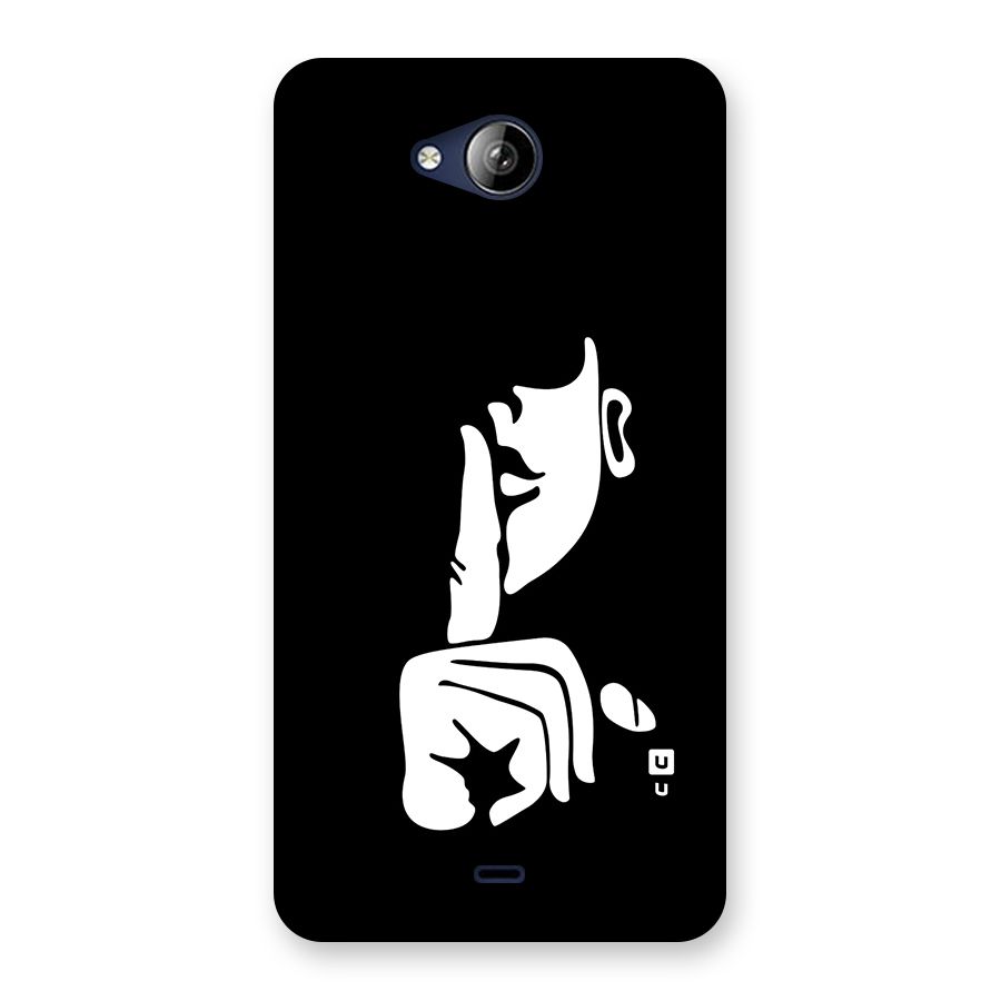 Shhh Art Back Case for Canvas Play Q355
