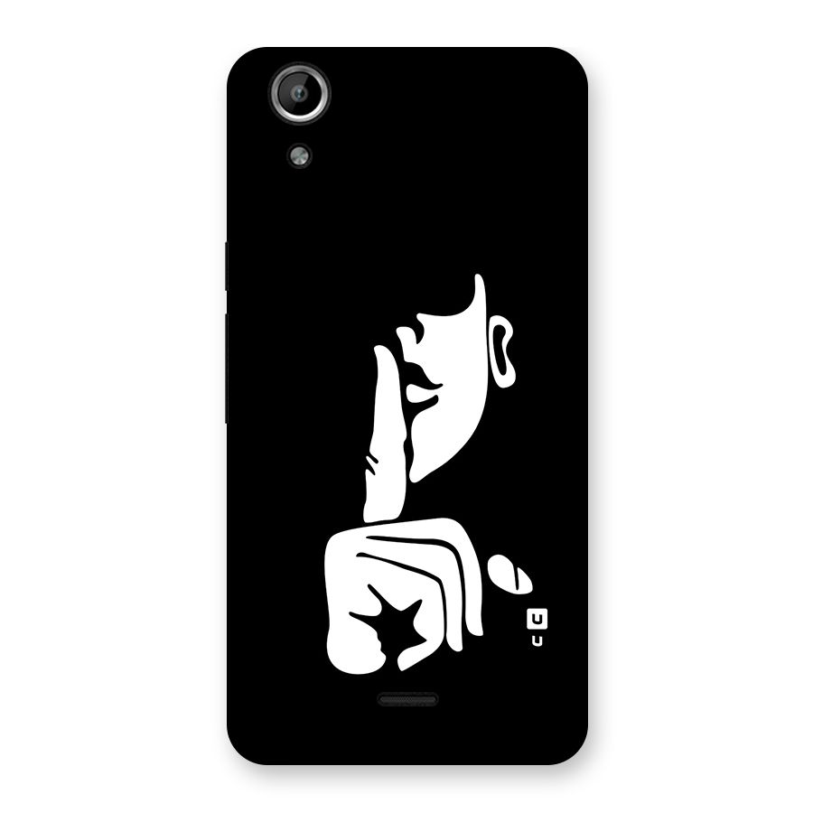 Shhh Art Back Case for Canvas Selfie Lens Q345