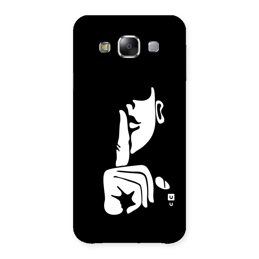 Shhh Art Back Case for Galaxy E5