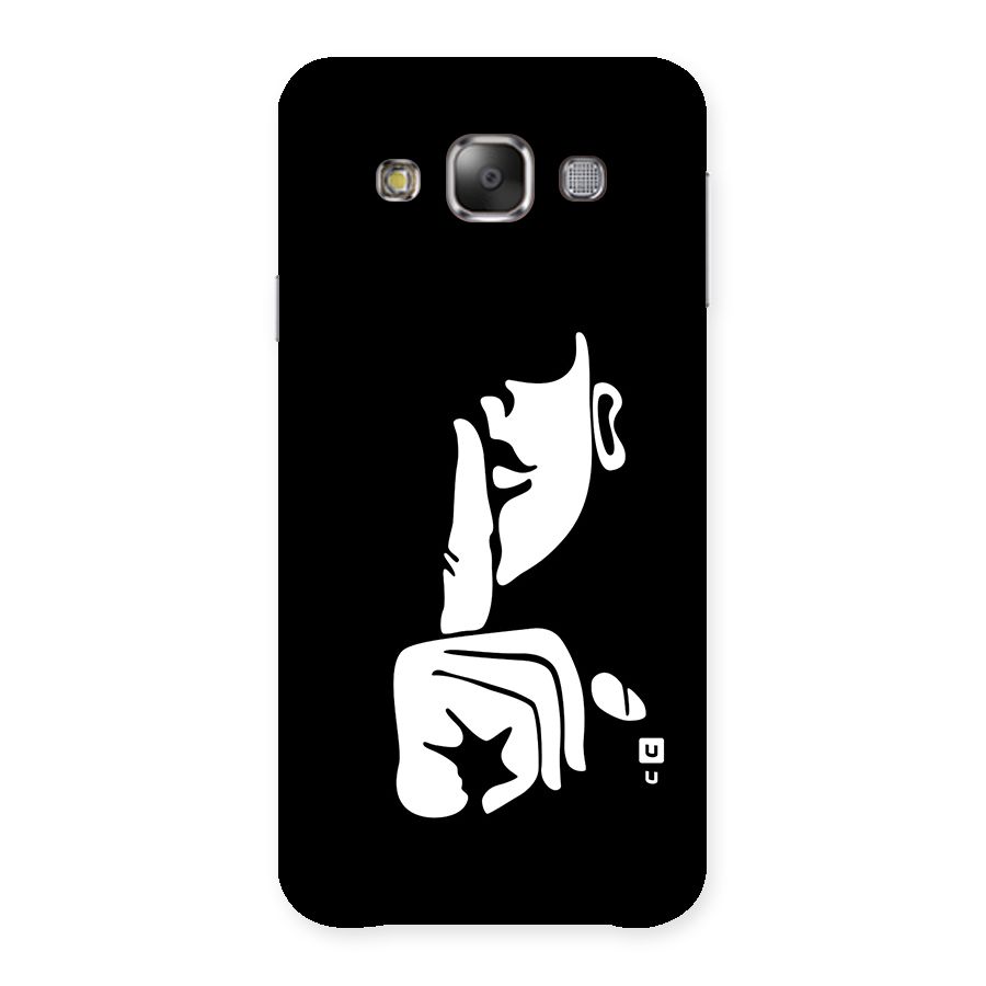 Shhh Art Back Case for Galaxy E7