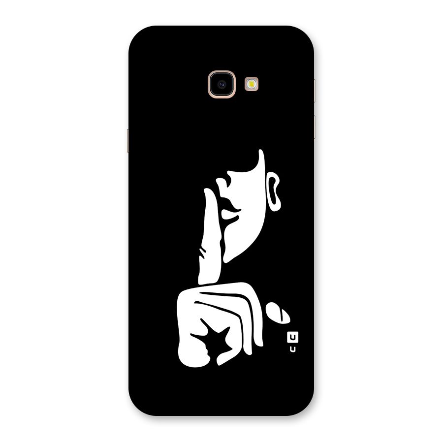 Shhh Art Back Case for Galaxy J4 Plus