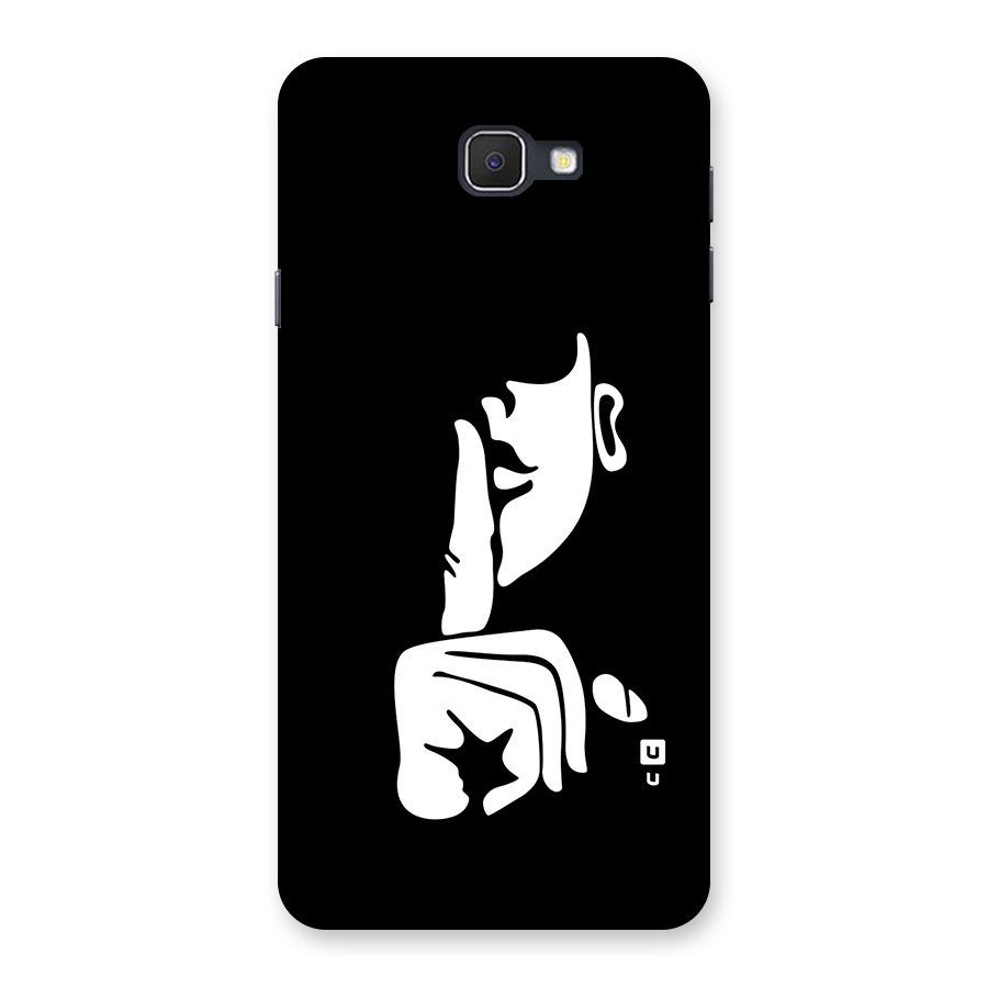 Shhh Art Back Case for Galaxy J7 Prime