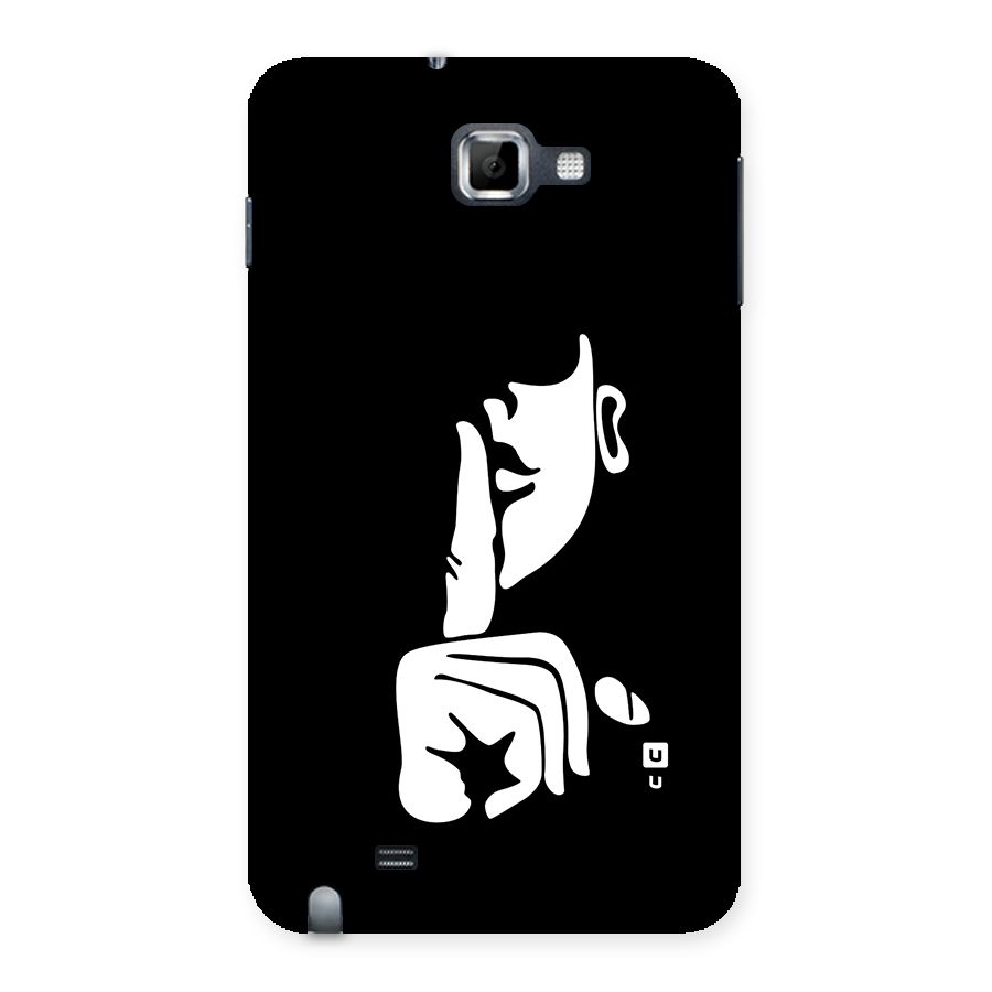 Shhh Art Back Case for Galaxy Note