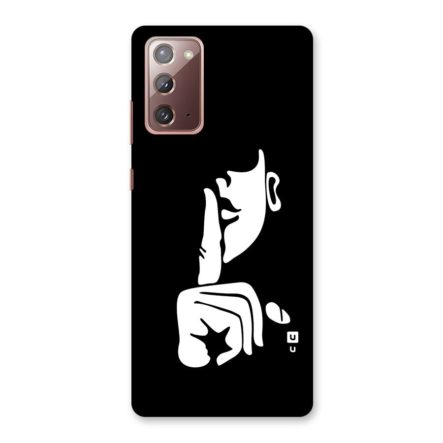 Shhh Art Back Case for Galaxy Note 20