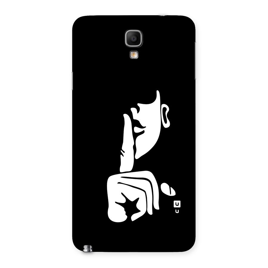 Shhh Art Back Case for Galaxy Note 3 Neo