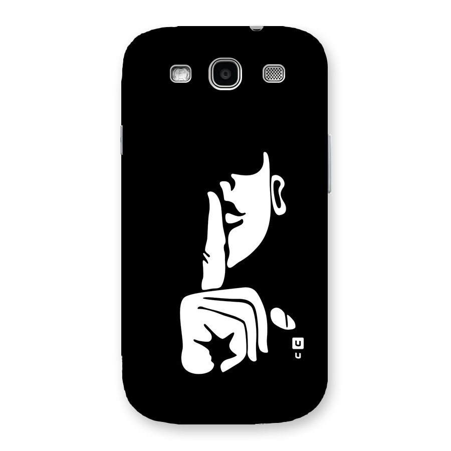 Shhh Art Back Case for Galaxy S3
