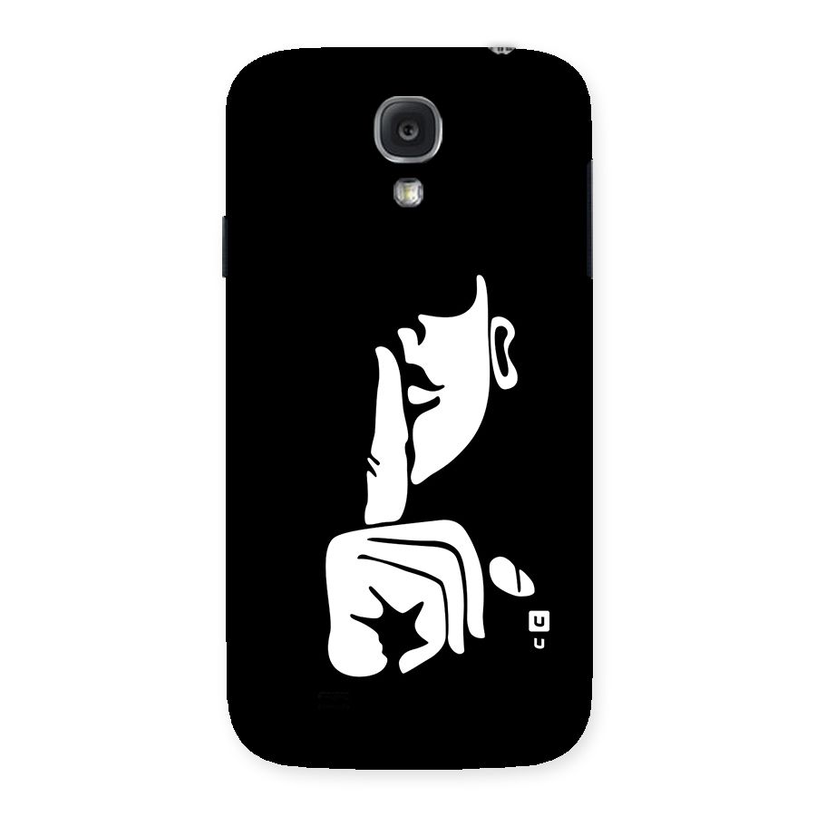 Shhh Art Back Case for Galaxy S4