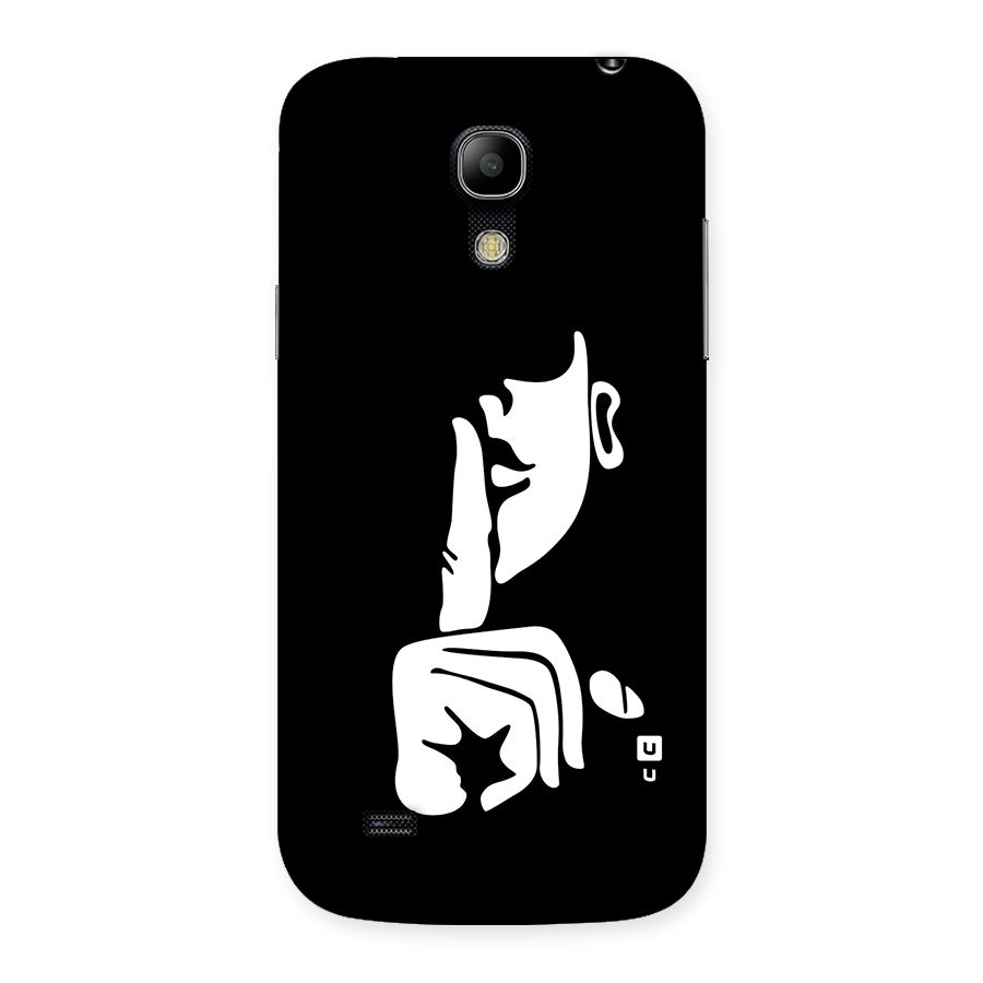 Shhh Art Back Case for Galaxy S4 Mini