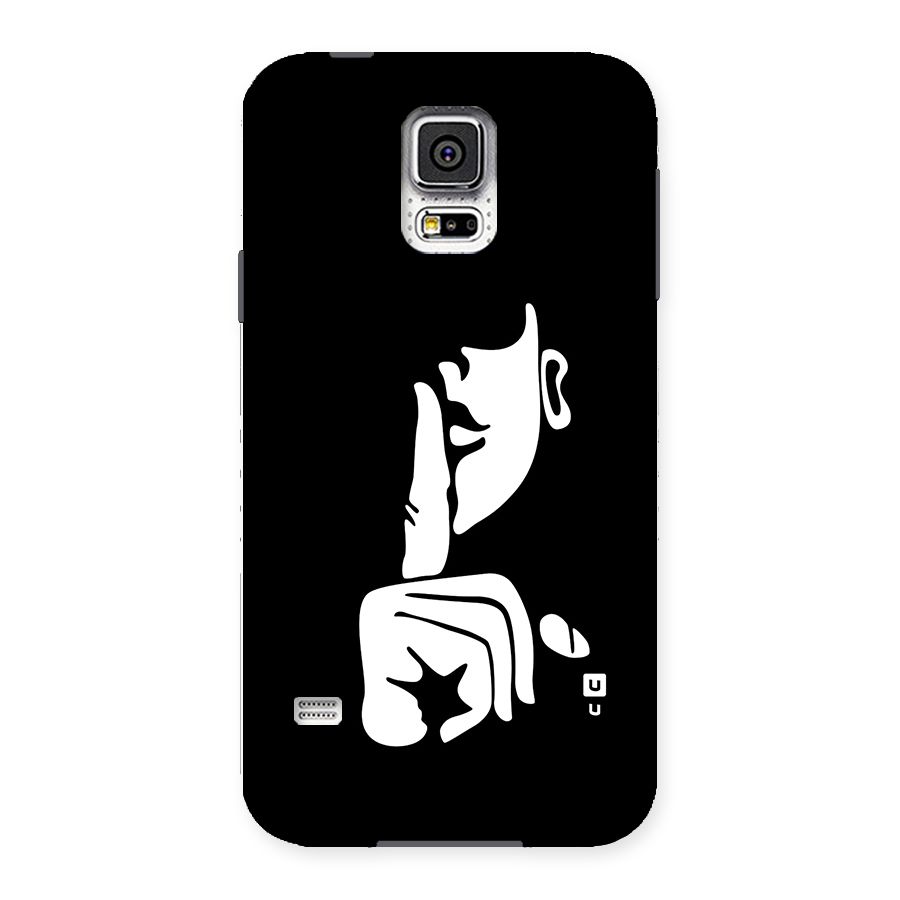Shhh Art Back Case for Galaxy S5