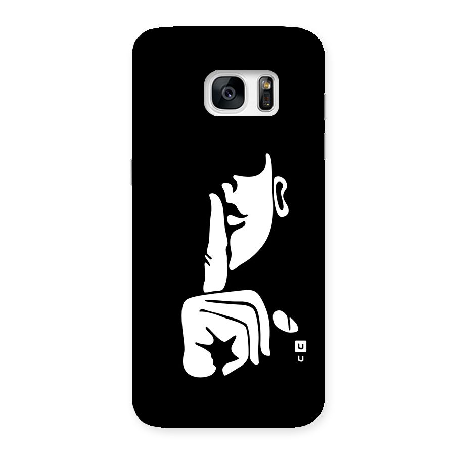 Shhh Art Back Case for Galaxy S7 Edge