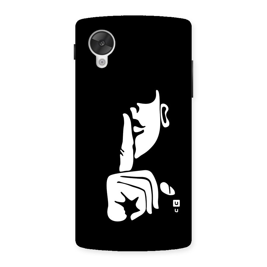 Shhh Art Back Case for Google Nexus 5