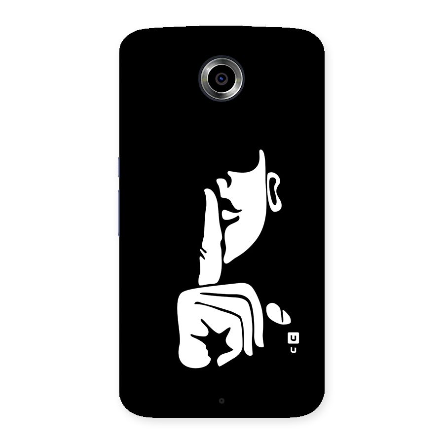 Shhh Art Back Case for Google Nexus 6