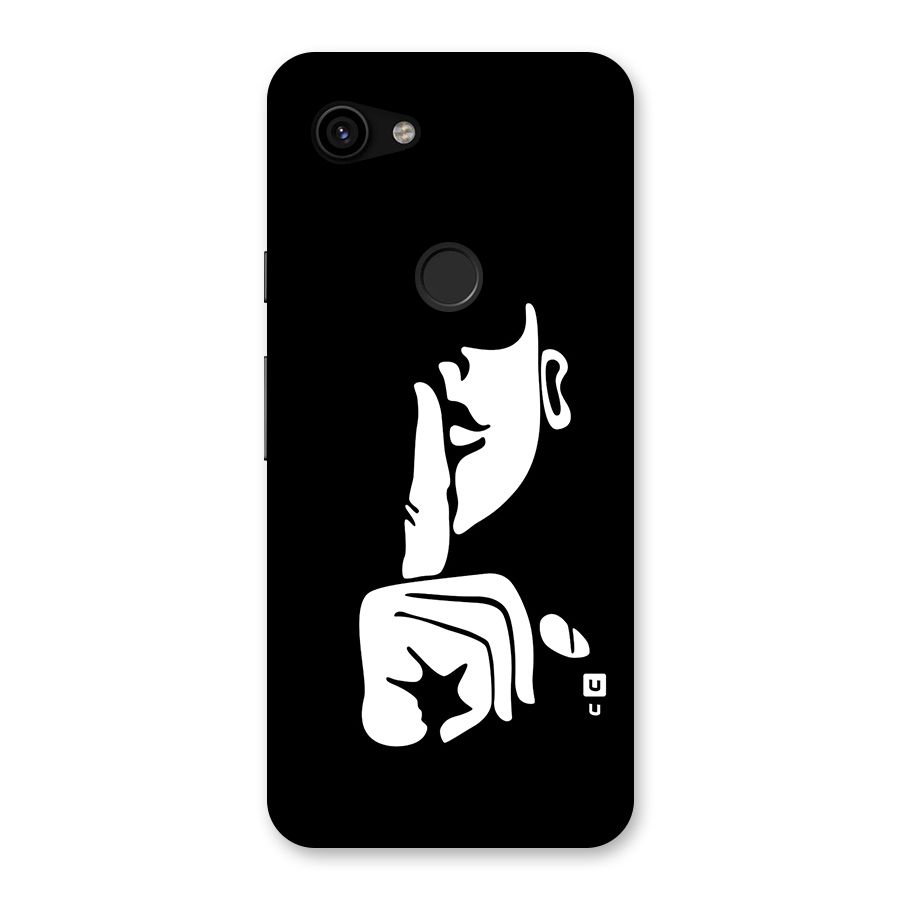 Shhh Art Back Case for Google Pixel 3a