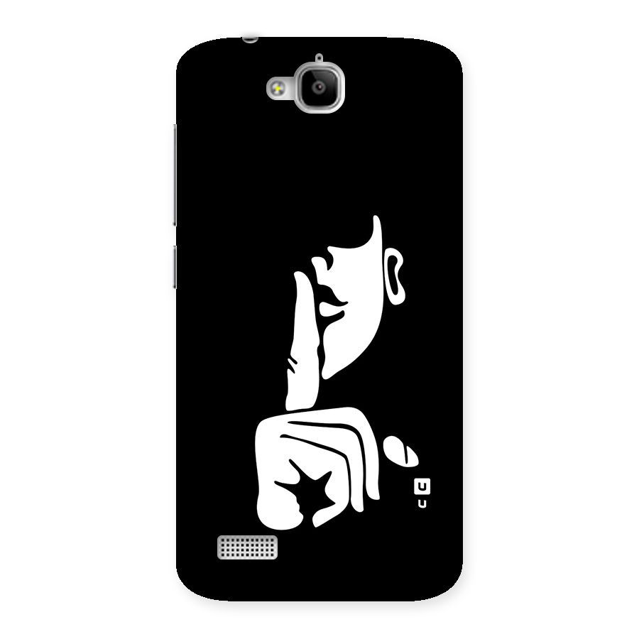 Shhh Art Back Case for Honor Holly
