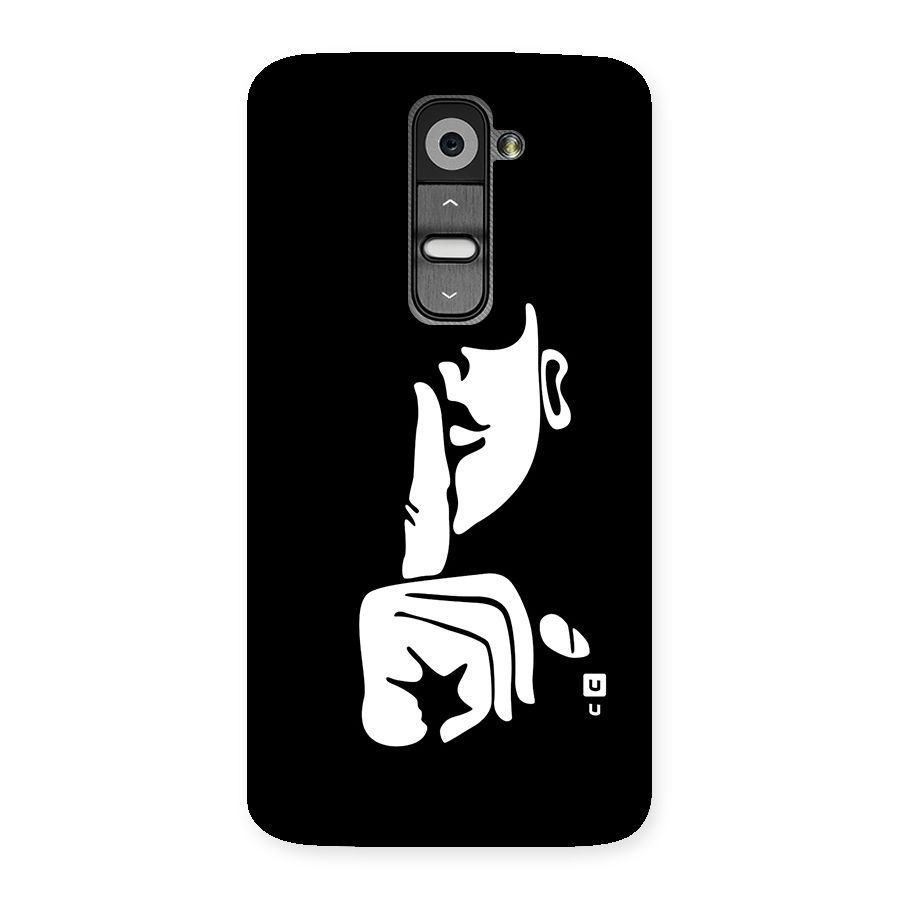 Shhh Art Back Case for LG G2