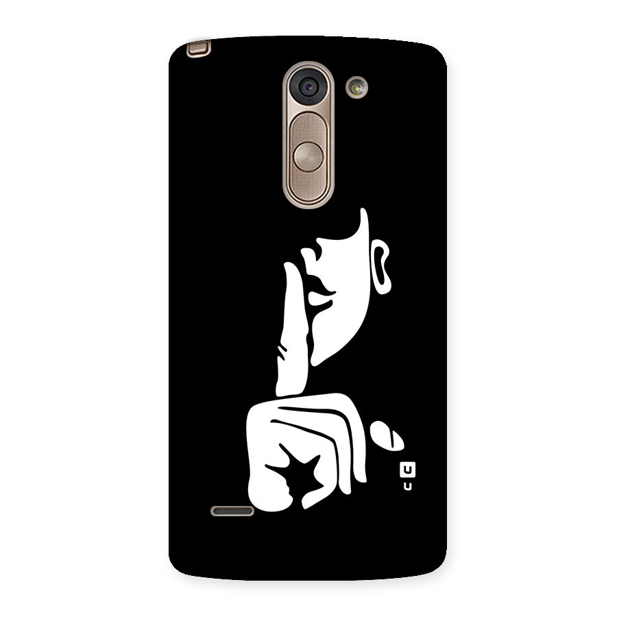 Shhh Art Back Case for LG G3 Stylus
