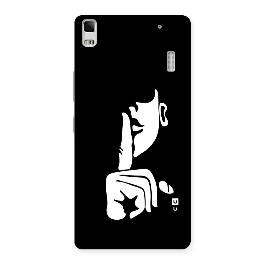 Shhh Art Back Case for Lenovo A7000