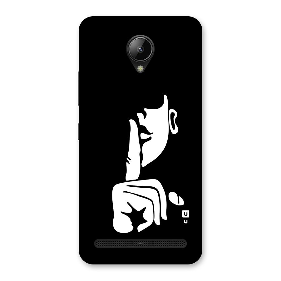 Shhh Art Back Case for Lenovo C2