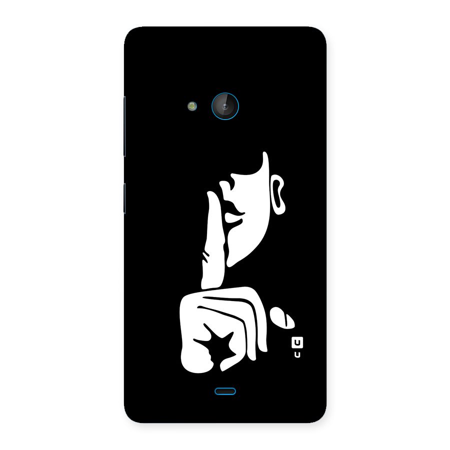 Shhh Art Back Case for Lumia 540