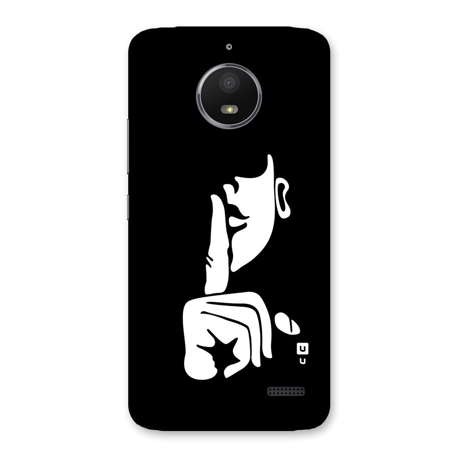 Shhh Art Back Case for Moto E4