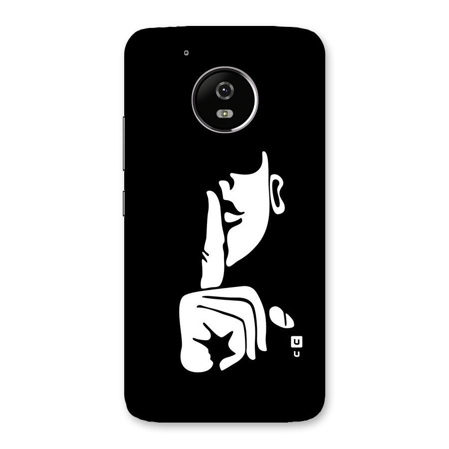 Shhh Art Back Case for Moto G5
