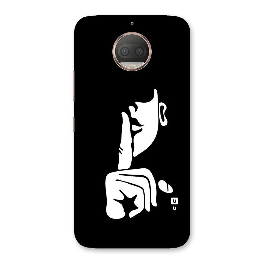 Shhh Art Back Case for Moto G5s Plus