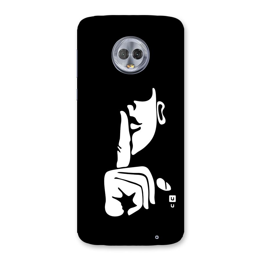 Shhh Art Back Case for Moto G6 Plus