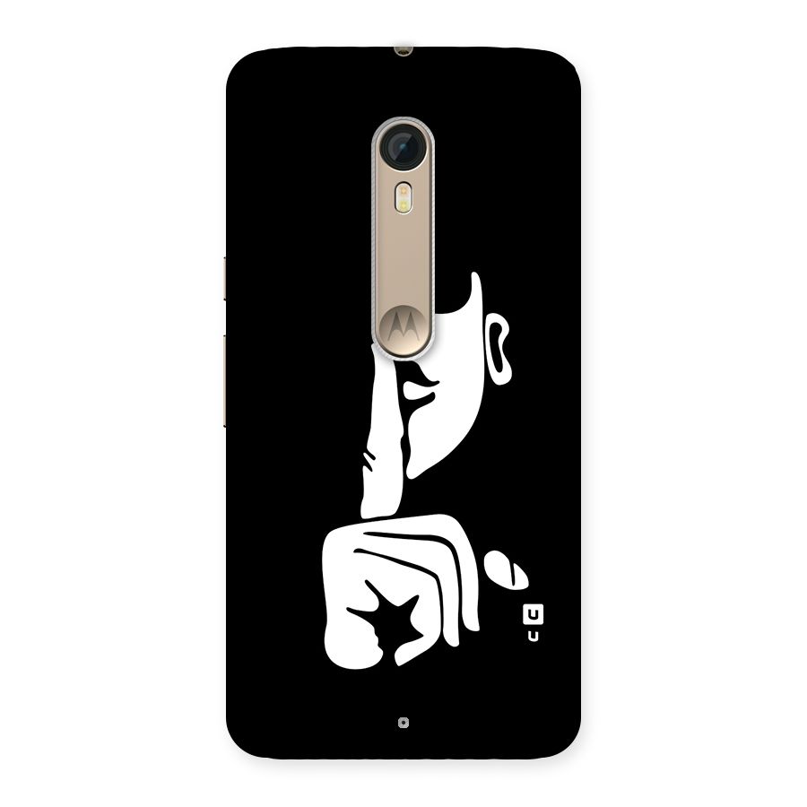 Shhh Art Back Case for Moto X Style