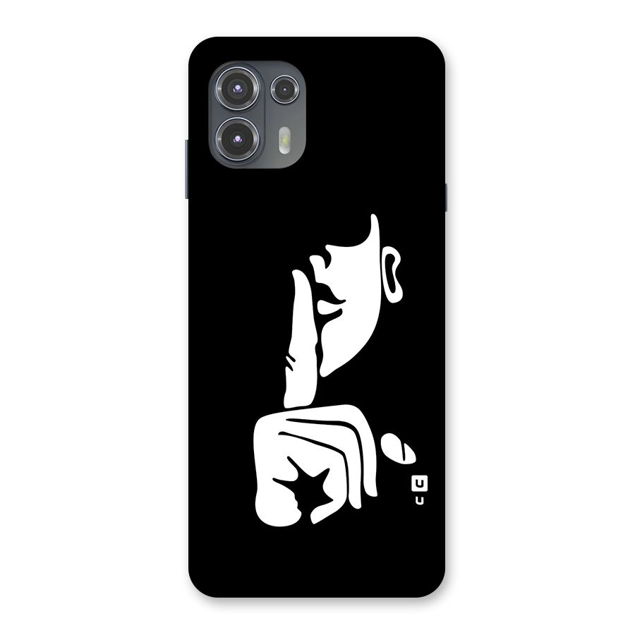 Shhh Art Back Case for Motorola Edge 20 Fusion
