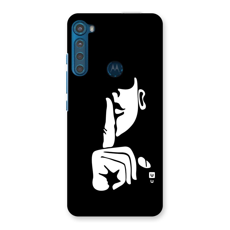 Shhh Art Back Case for Motorola One Fusion Plus
